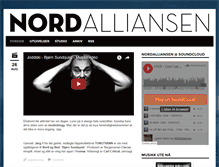 Tablet Screenshot of nordalliansen.org
